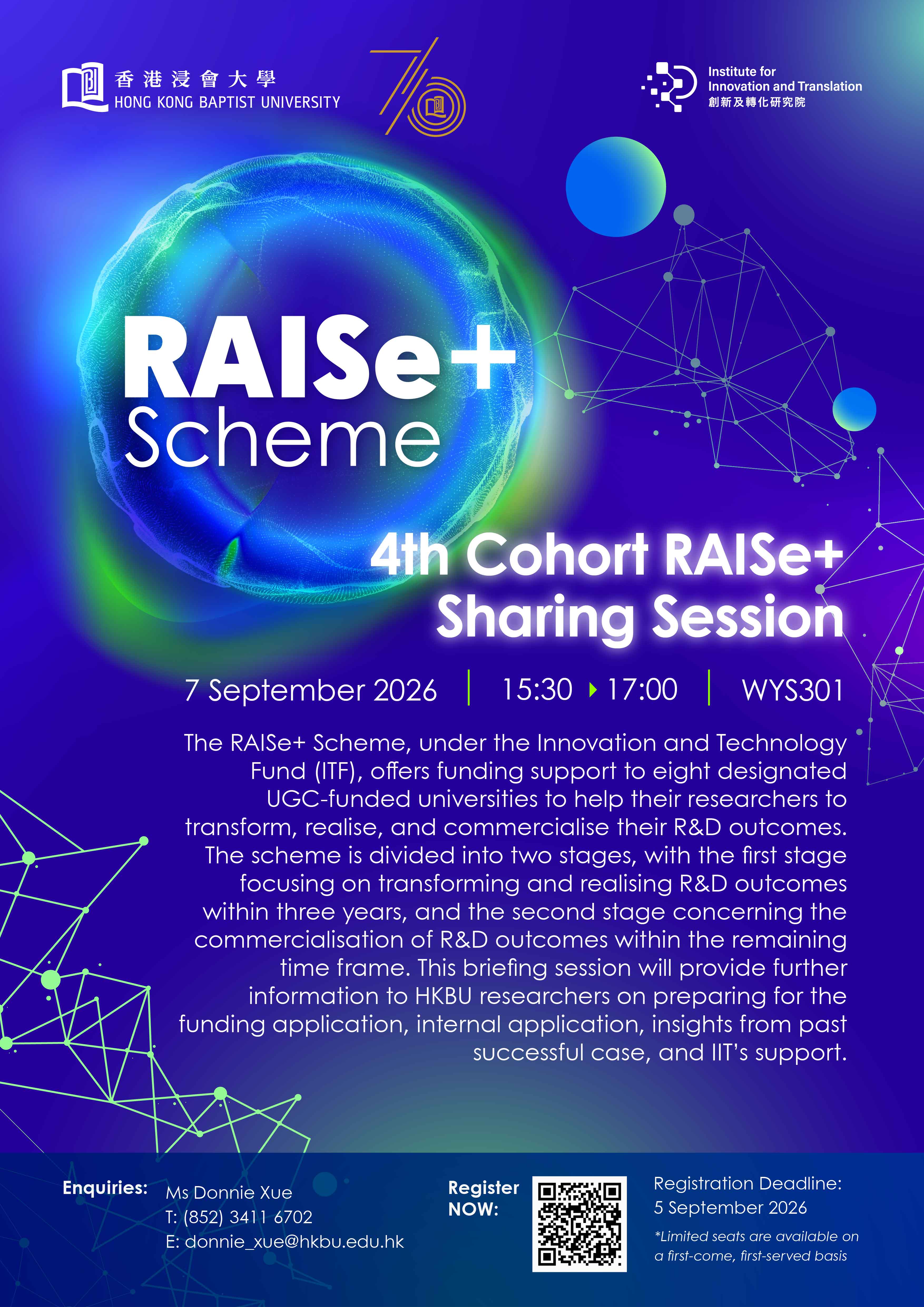4th RAISe+ Cohort Sharing Session