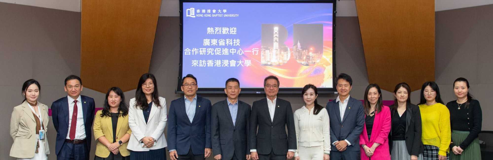 HKBU receives representatives from Consulate Generals in Hong Kong for knowledge transfer exchange