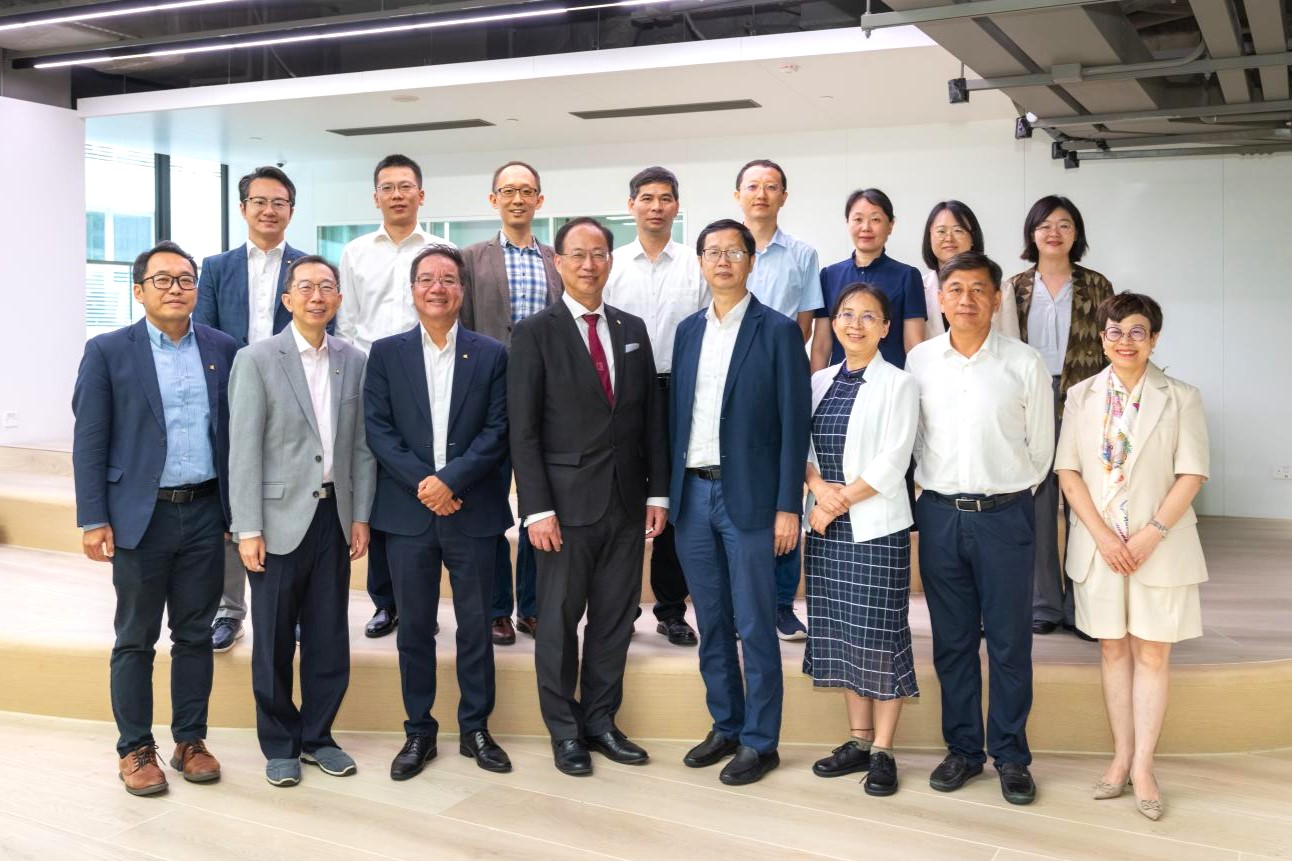 GDAS visits HKBU to foster sci-tech innovation in the GBA 