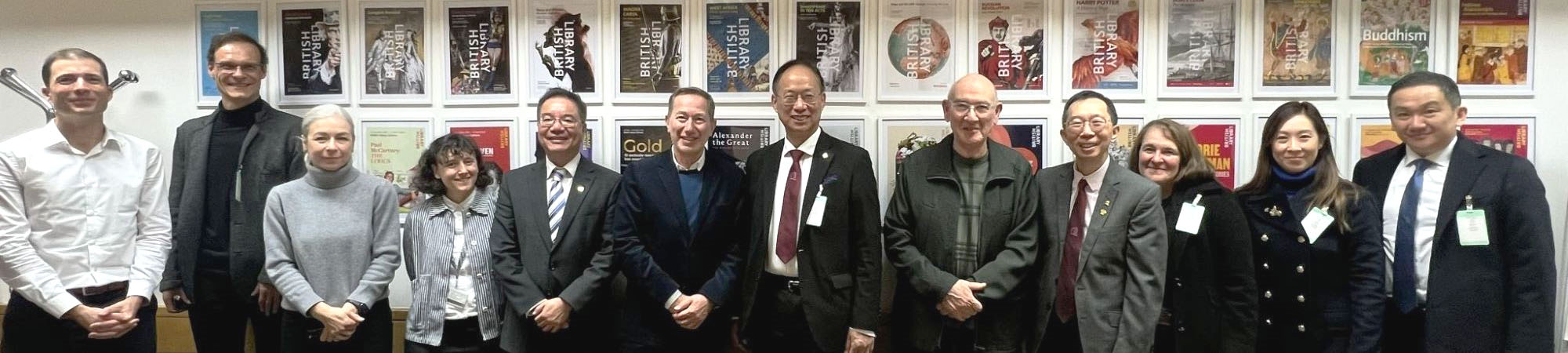 HKBU delegation visited the British Library