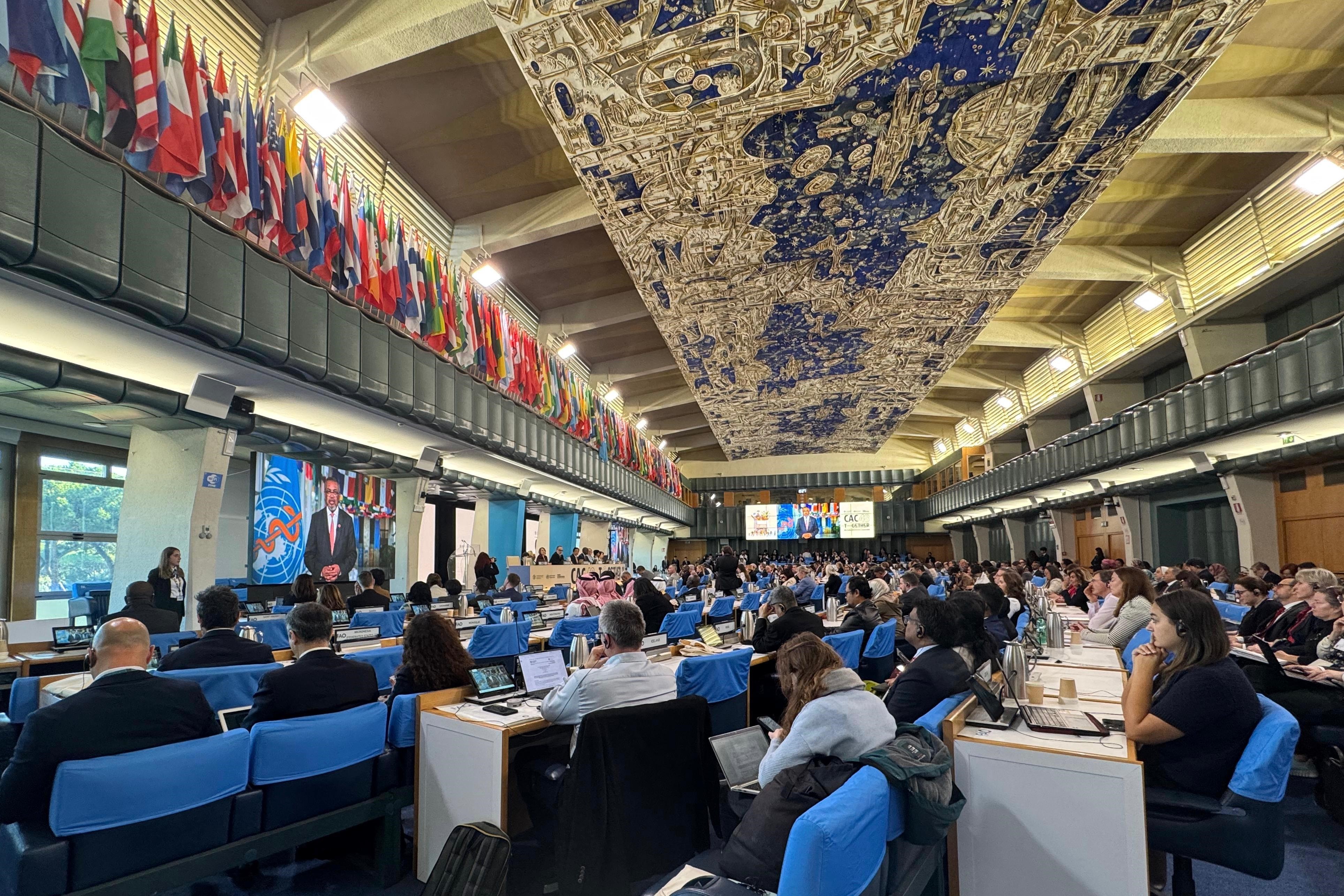 Participation in  FAO/WHO Codex Alimentarius Commission (CAC) annual meetings