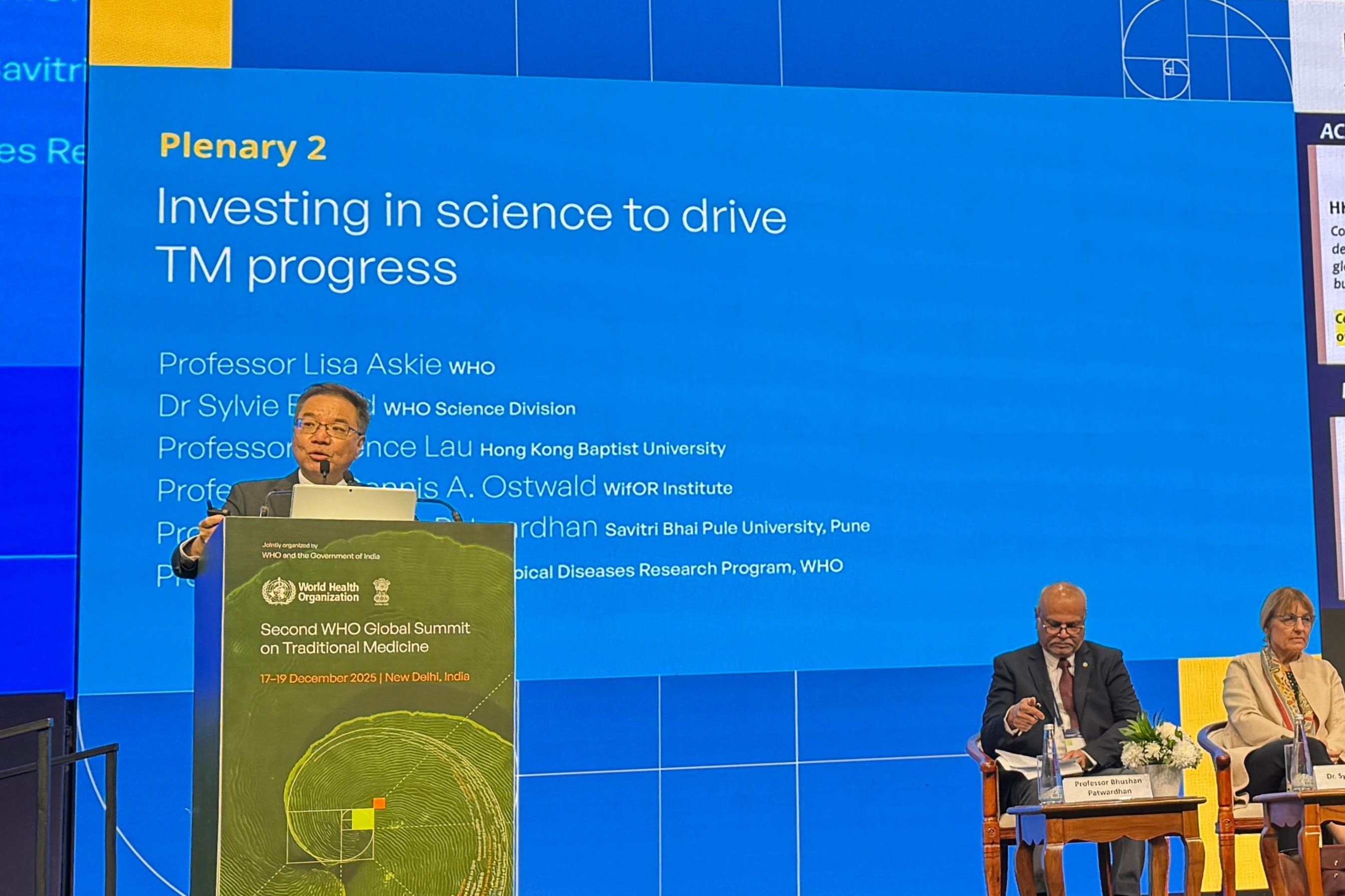 Second WHO Global Summit on Traditional Medicine