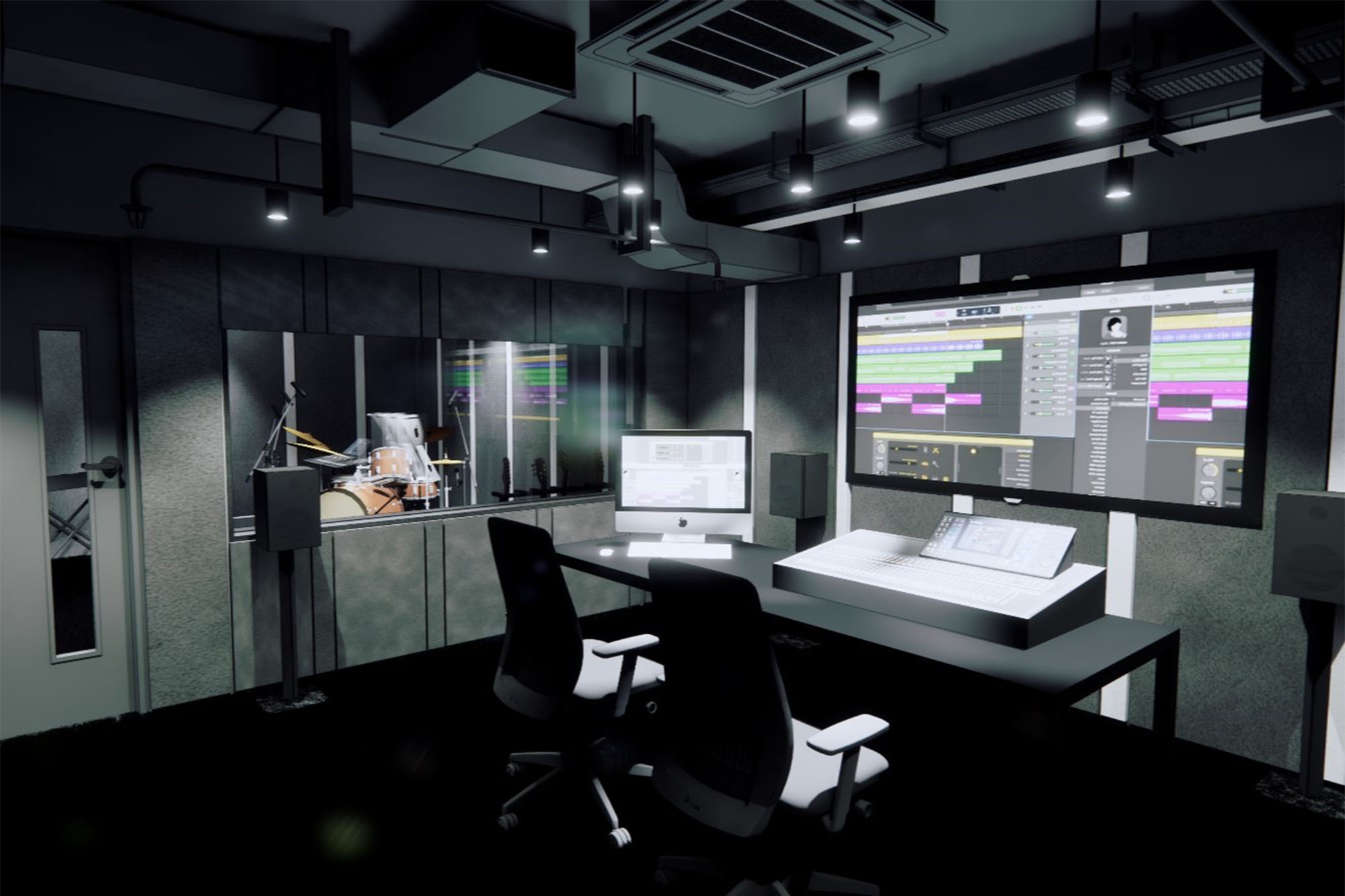 錄音及混音工作室